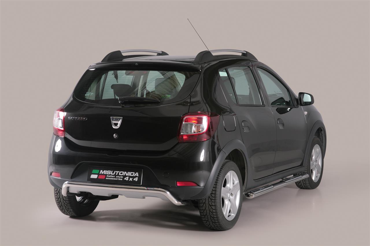 Pare Choc Arriere Inox Ø50 Dacia Sandero Stepway 2013+