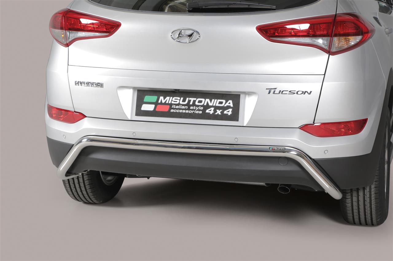 Pare Choc Arriere Inox Ø 76 Hyundai Tucson 2015+