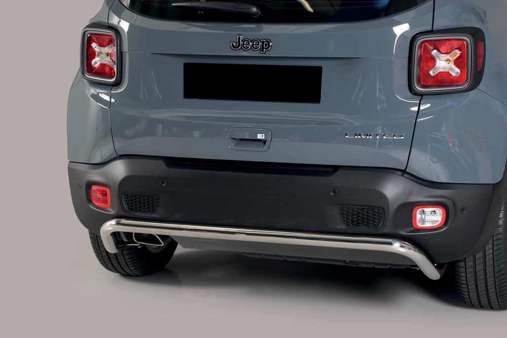 Pare Choc Arriere Inox Ø 50 Jeep Renegade 2018/2019 (Inclus Trailhawk)