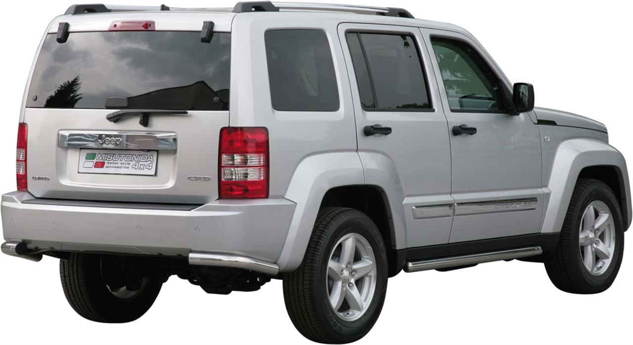 Protection Angles De Pare-Choc Inox Ø63 Jeep Cherokee 2008+