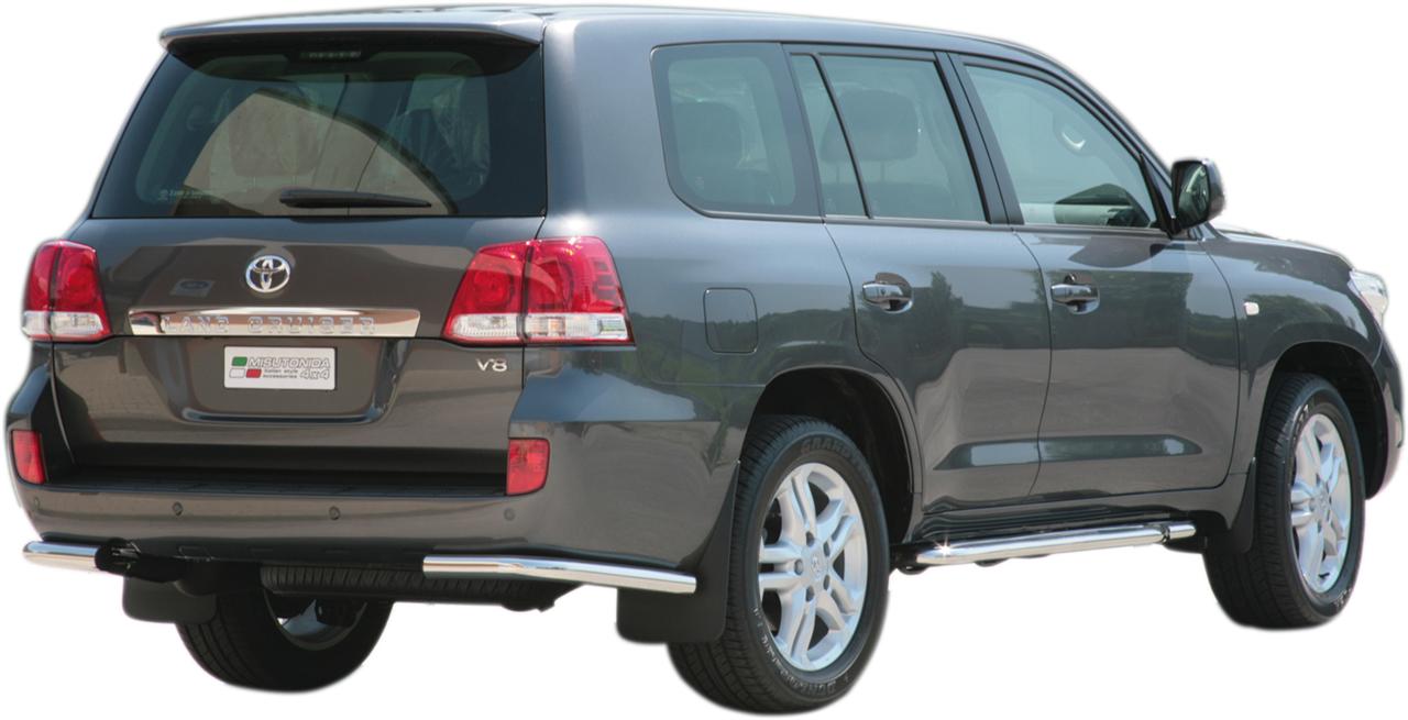 Protection Angles De Pare-Choc Inox Ø63 Toyota Lc200 V8 2008/2011
