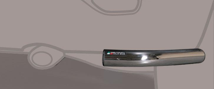 Protection Angles De Pare-Choc Inox Ø50 Honda Crv -2002 (X2)