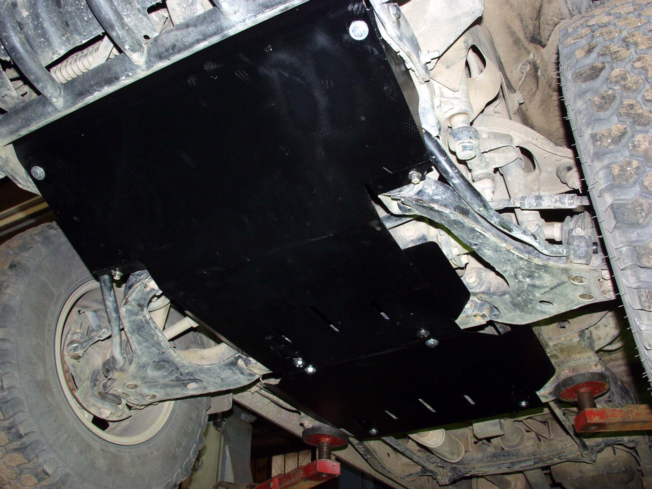 Protege Boite Vitesse Mitsubishi L200 2001/2006 Acier 3Mm