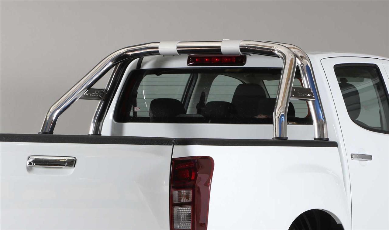 Roll Bar Inox Dbl Tube Inox New Style Ø 76 Isuzu Dmax 2012/2020