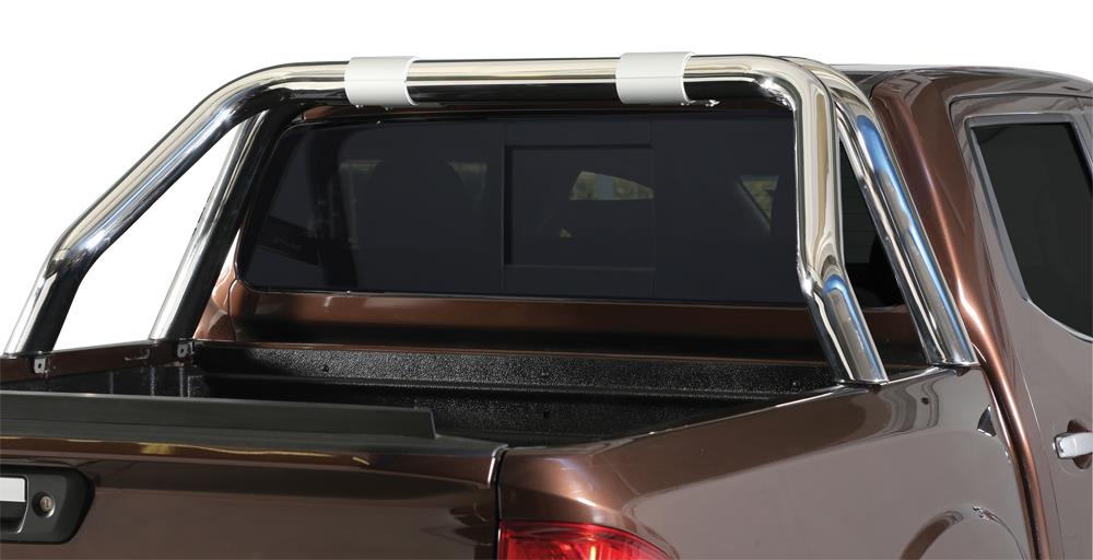 Roll Bar Inox Double Tube Inox New Style Ø 76 Mercedes Classe X 2017/2020