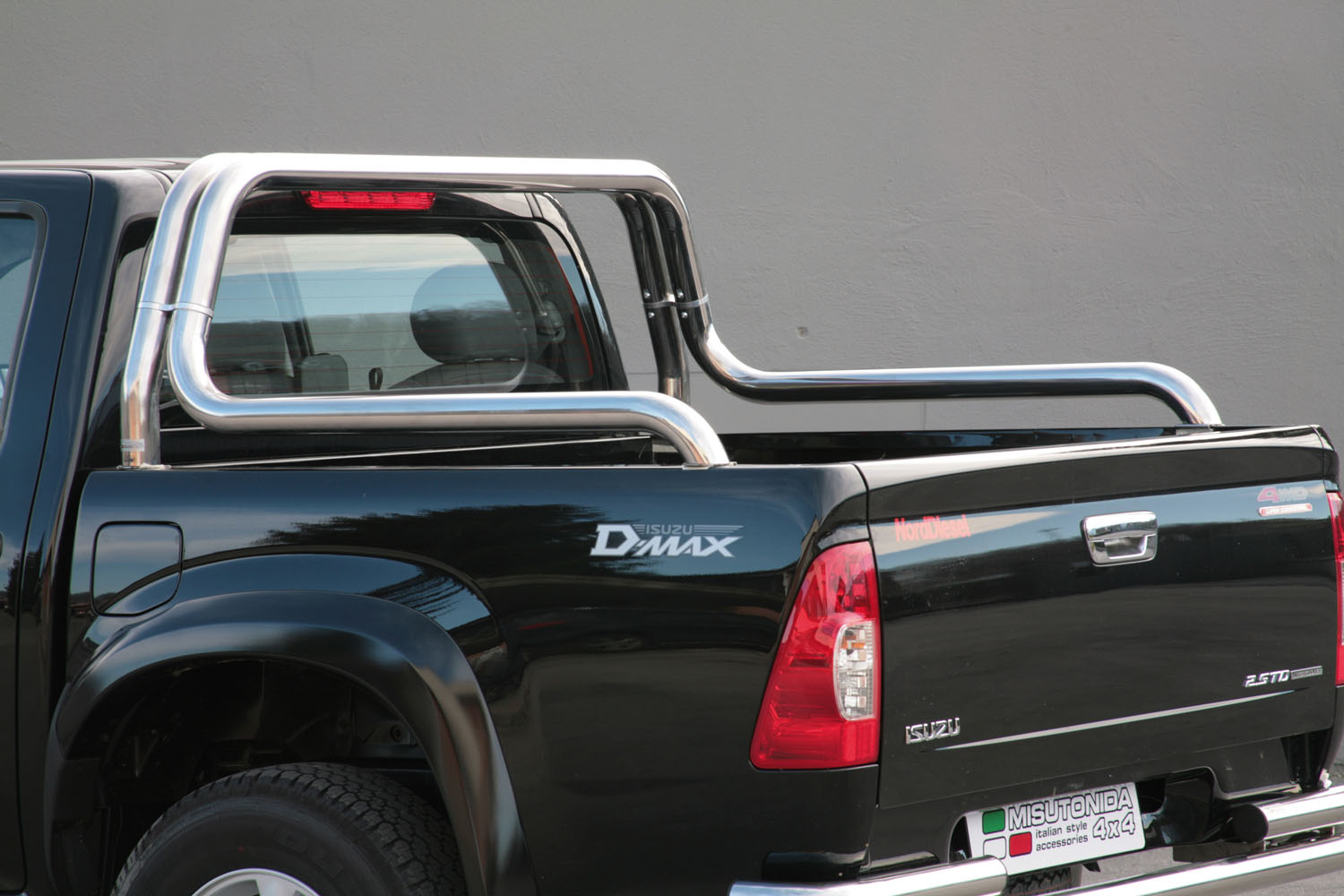 Arceau De Benne Inox Double Tube Ø63 Isuzu Dmax 2003/2011