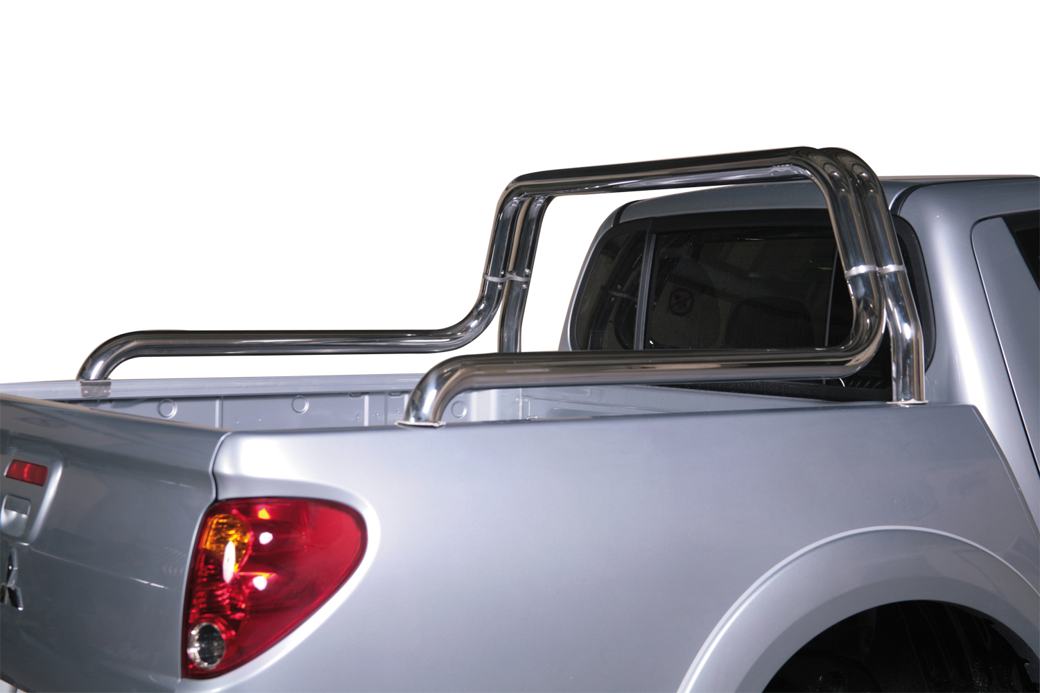 Arceau De Benne Inox Double Tube Ø63 Mitsubishi L200 2010+ Double Cab