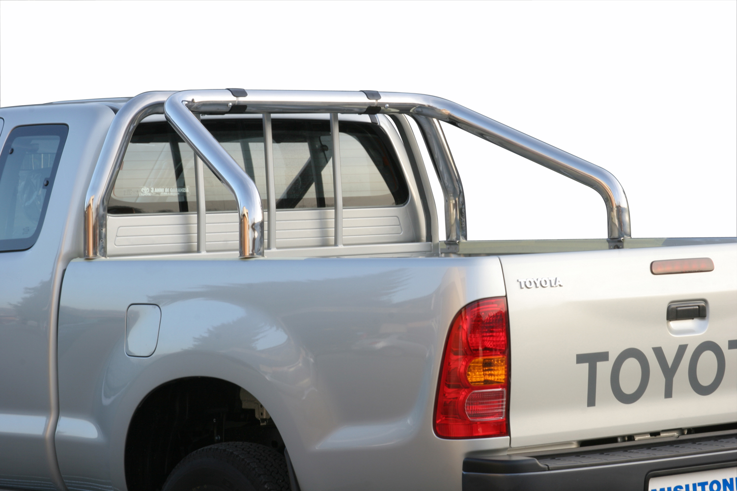Arceau De Benne Inox Double Tube Ø76 Toyota Hilux/vigo