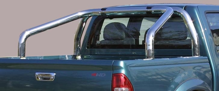 Arceau De Benne Inox Double Tube Ø76 Isuzu Dmax (Bord Benne) 2003/2011