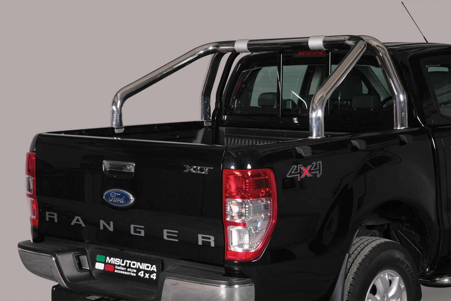 Arceau De Benne Inox Double Tube Ø76 Ford Ranger 2012+