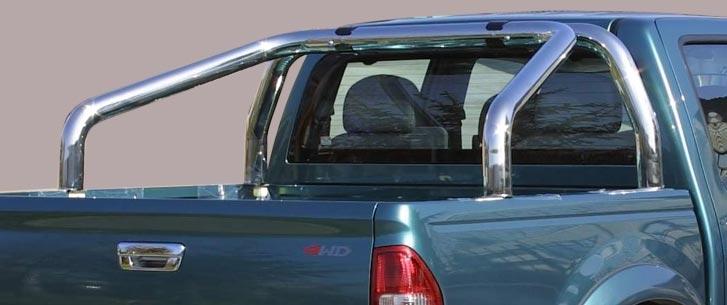 Arceau De Benne Inox Double Tube Ø76 Ssangyong Actyon Sports 2012+