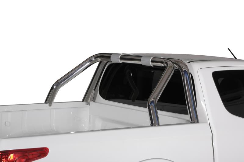 Roll Bar Inox Dbl Tube Ø 76 Mitsubishi L200 2015+