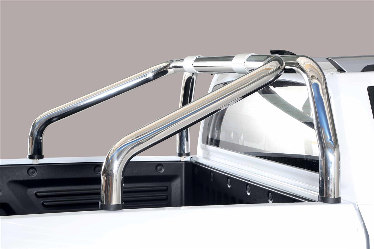 Roll Bar Inox Double Tube Ø 76 Ssangyong Musso Sports 2018+