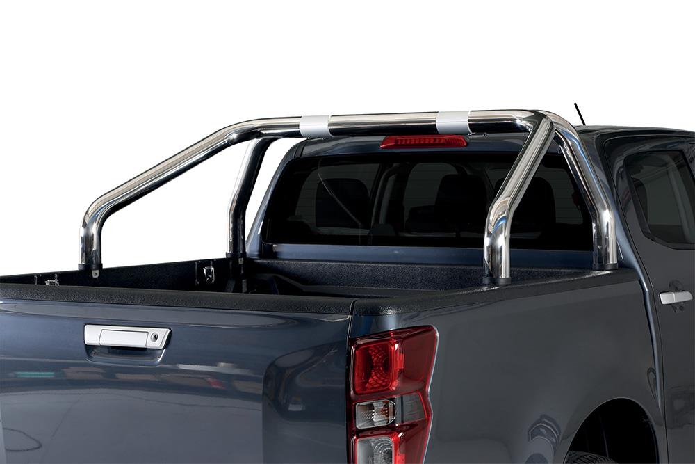 Roll Bar Inox Dbl Tube Ø 76 Isuzu Dmax N60 2020+