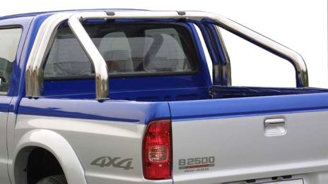 Arceau De Benne Inox Tri Tube Ø76 Mazda B2500 (Fixation Bord Benne) 1999/06