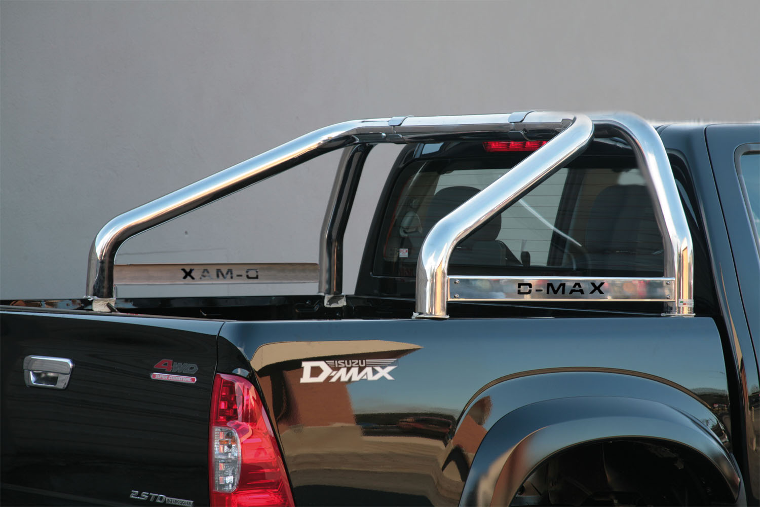 Arceau De Benne Inox Double Tube Ø76 Isuzu Dmax 2003/2011 Avec Marquage