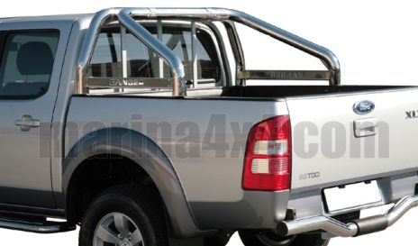 Arceau De Benne Inox Triple Tubes Ø76 Ford Ranger 2007/2009 Avec Marquage