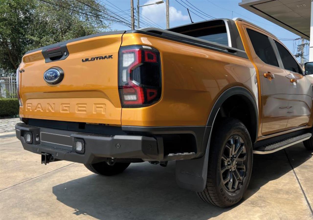 Pare Choc Arriere Aluminium 6Mm Ford Ranger 2023+ Avec Leds