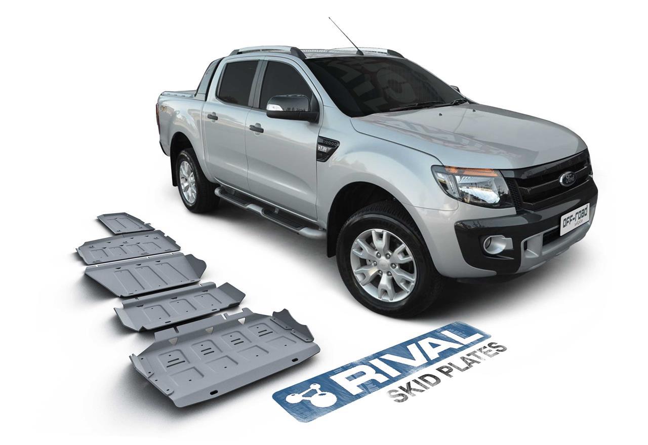 Protege Boite De Vitesse Ford Ranger 2012+ Alu 6Mm