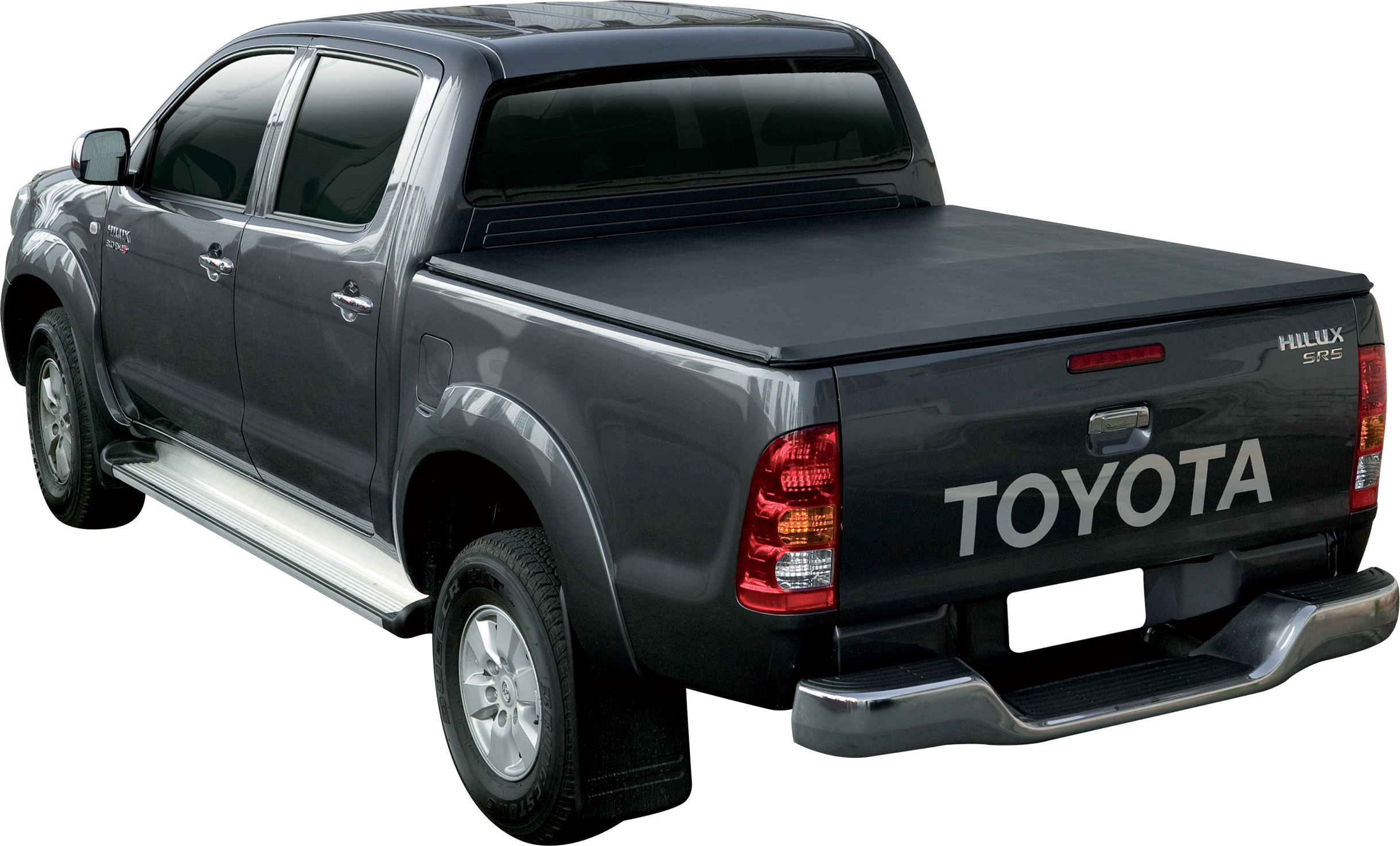 Bache Plate Noire Toyota Vigo Double Cabine 2005-2015