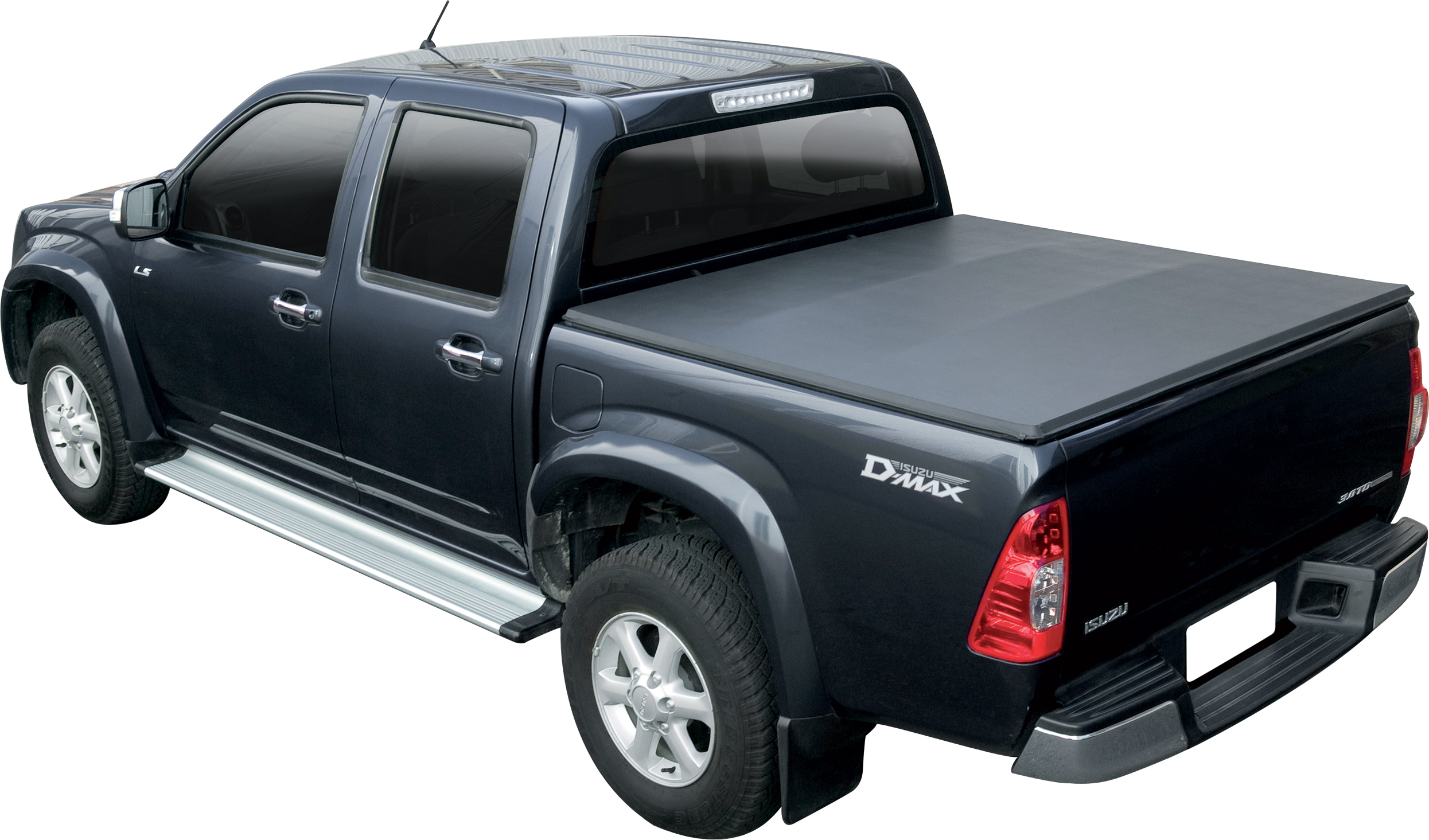 Bache Plate Noire Isuzu Dmax 2012/2020 Space Cab
