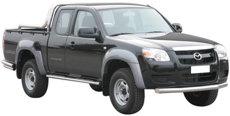 Tube Protection Avant Inox Ø76 Mazda Bt50 2007/2008