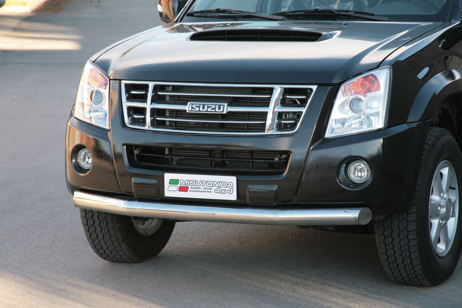 Tube Protection Avant Inox Ø76 Isuzu Dmax 2007/2011