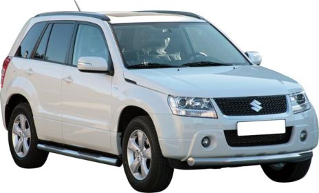 Tube Protection Avant Inox Ø76 Suzuki Grand Vitara 2009+