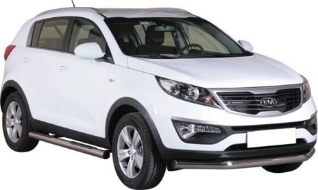Tube Protection Avant Inox Ø76 Kia Sportage 2010+