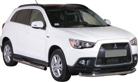 Tube Protection Avant Inox Ø76 Mitsubishi Asx 2010+