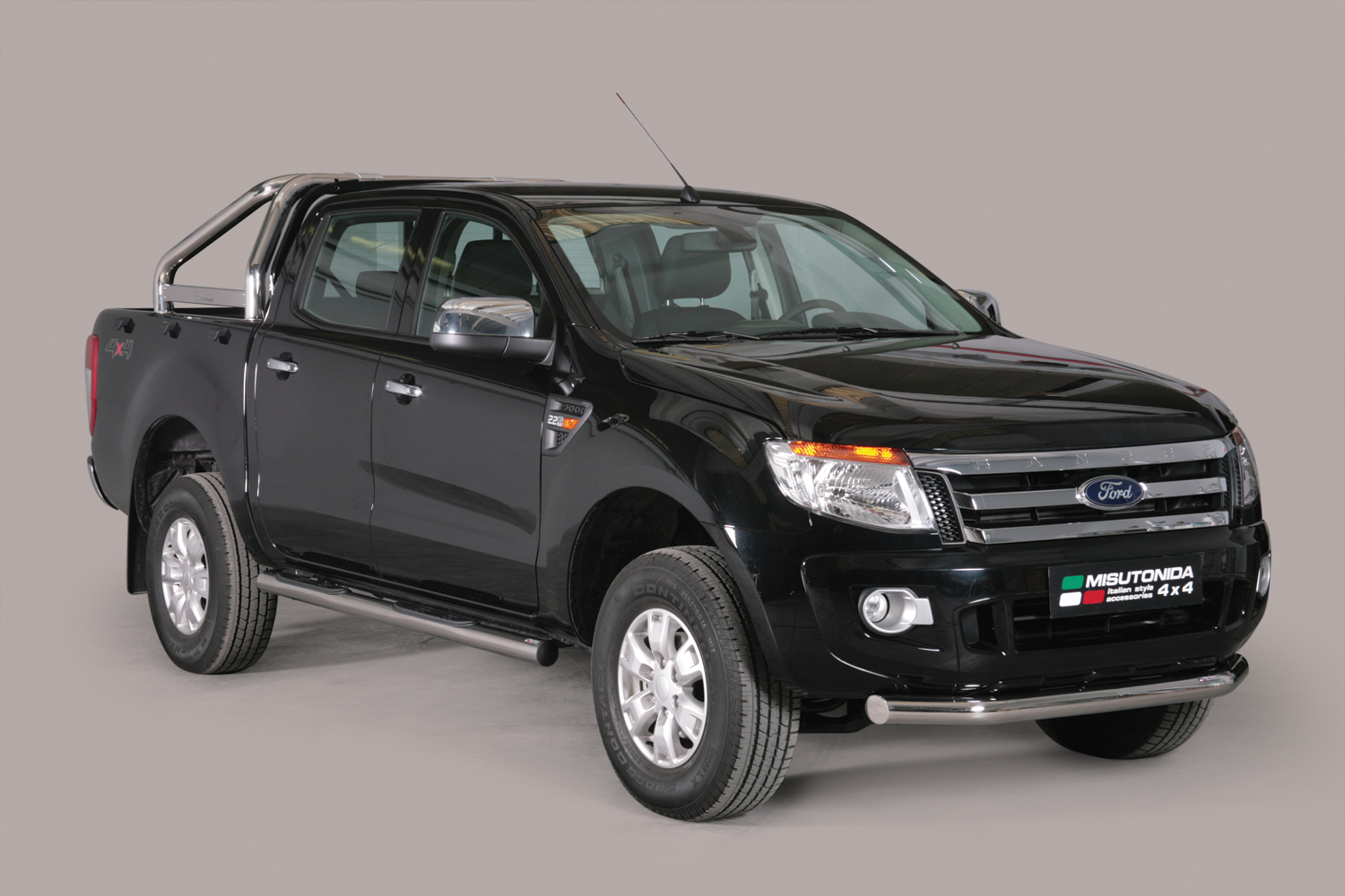 Tube Protection Avant Inox Ø76 Ford Ranger 2012+