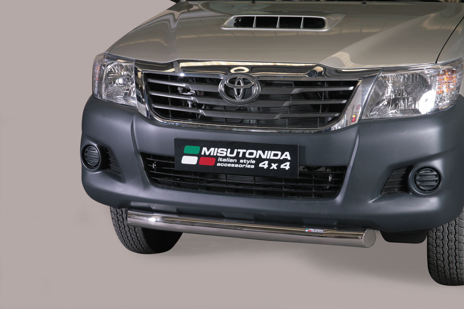 Tube Protection Avant Inox Ø76 Toyota Vigo 2012+