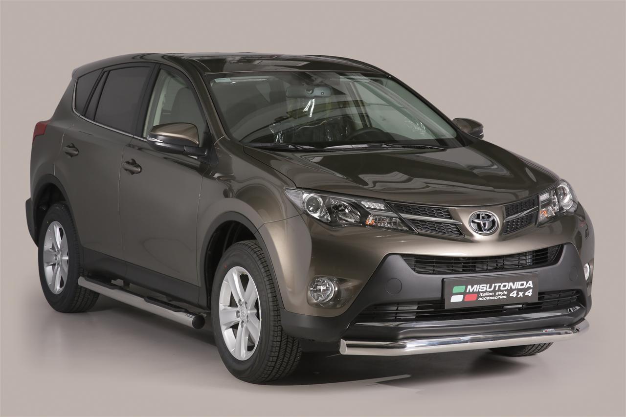 Tube Protection Avant Inox Ø76 Toyota Rav4 2013+