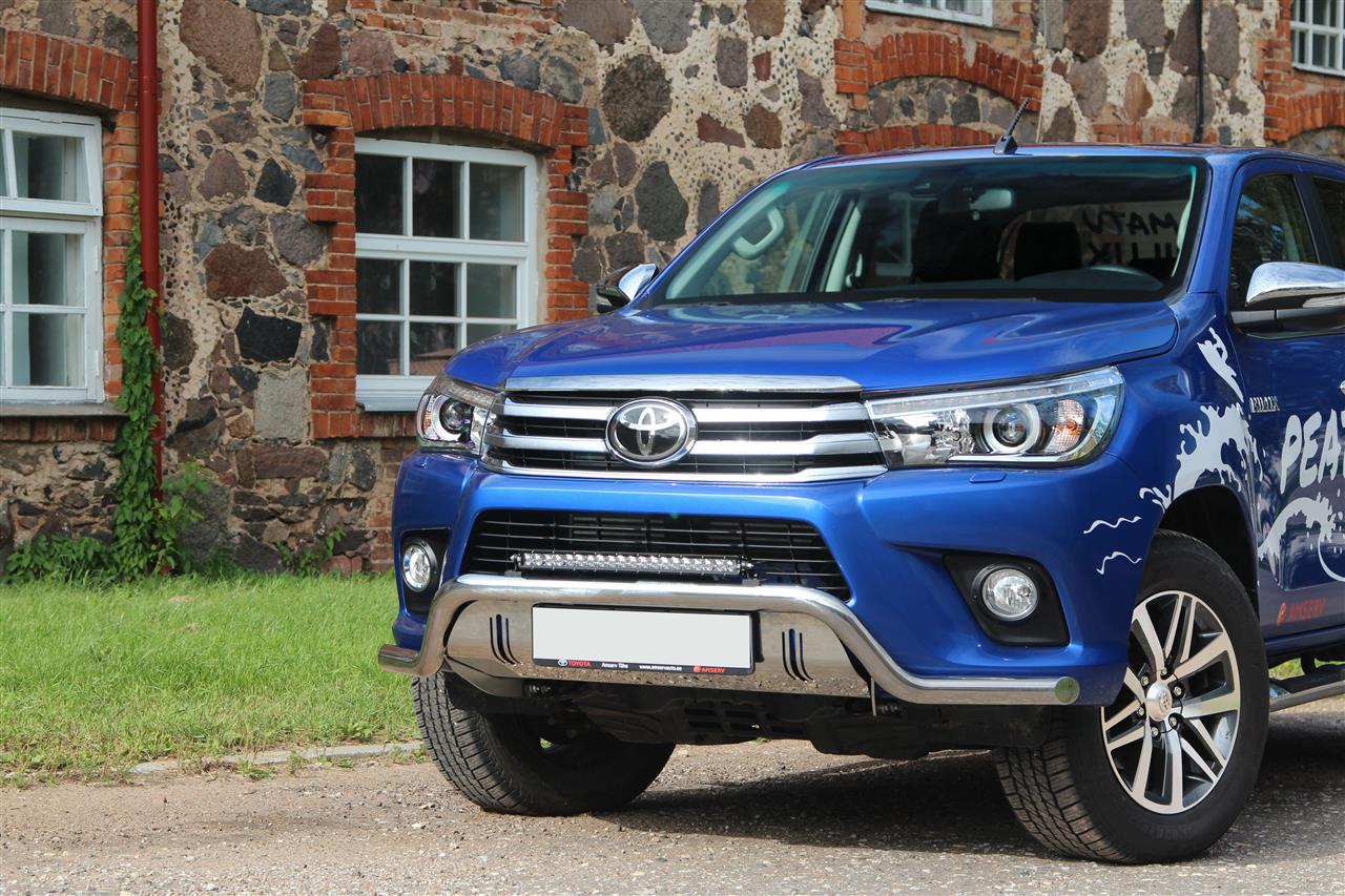Tube Protection Avant Inox Ø60 Toyota Hilux 2016/2019