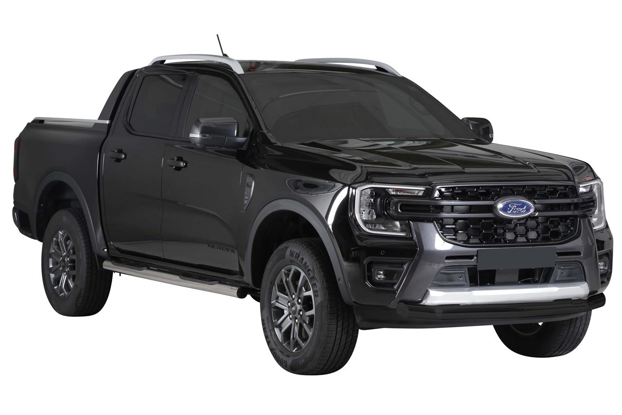 Tube Protection Avant Noir Ø63 Ford Ranger 2023+ (Sauf Raptor)