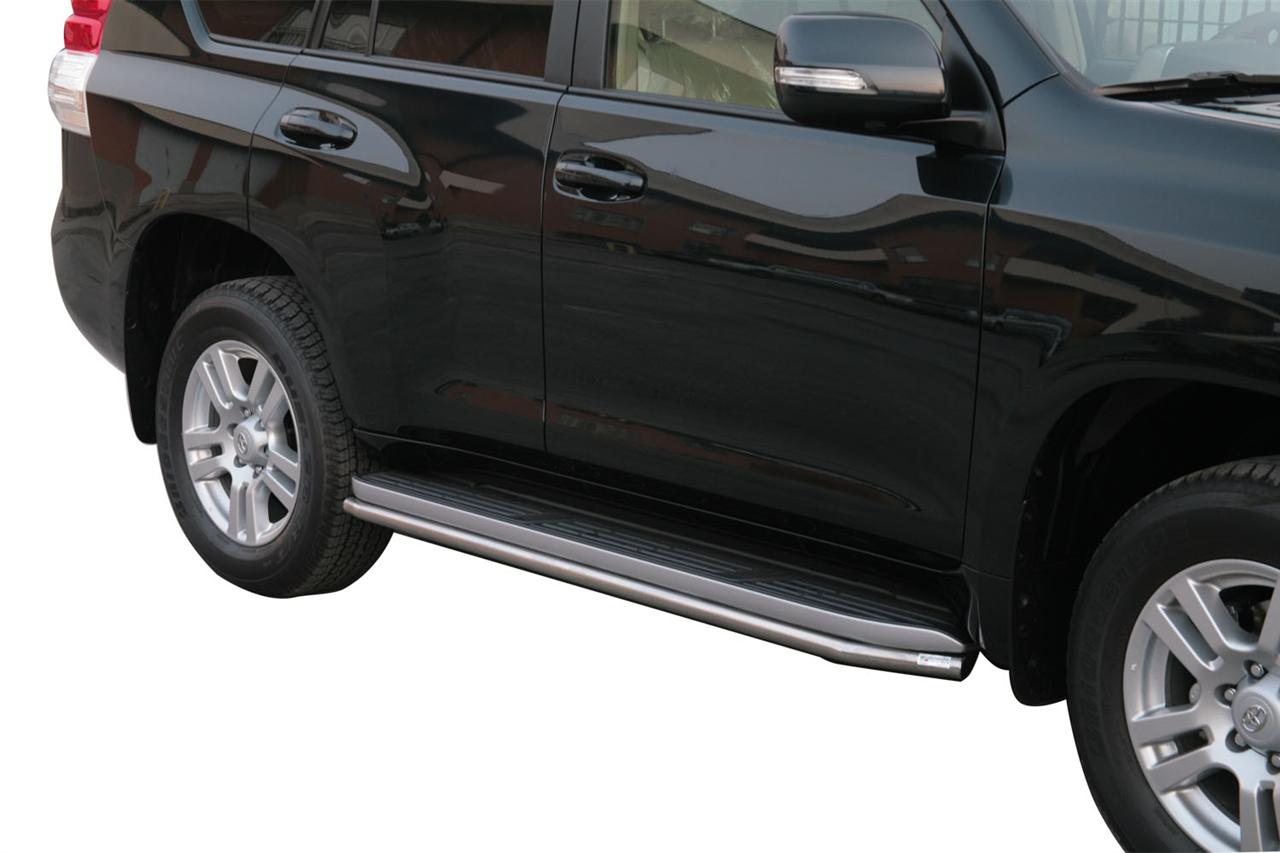 Tubes Protection Marche-Pieds Inox Ø40 Toyota Lc150 5 Portes 2009+