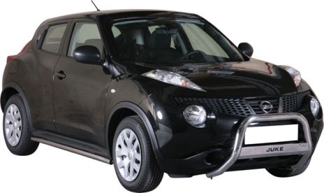 Tubes Protection Marche-Pieds Inox Ø50 Nissan Juke 2010+