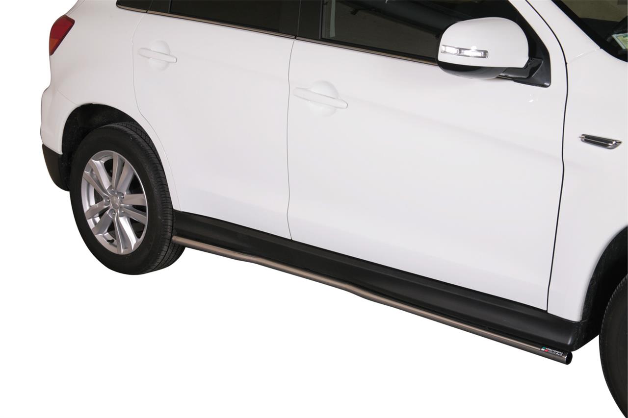 Tubes Protection Marche-Pieds Inox Ø40 Mitsubishi Asx 2010+