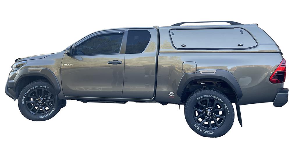 Hard Top Sline Sp Toyota Hilux 2016+ Extra Cab Portes Laterales Papillons Bronze 4V8
