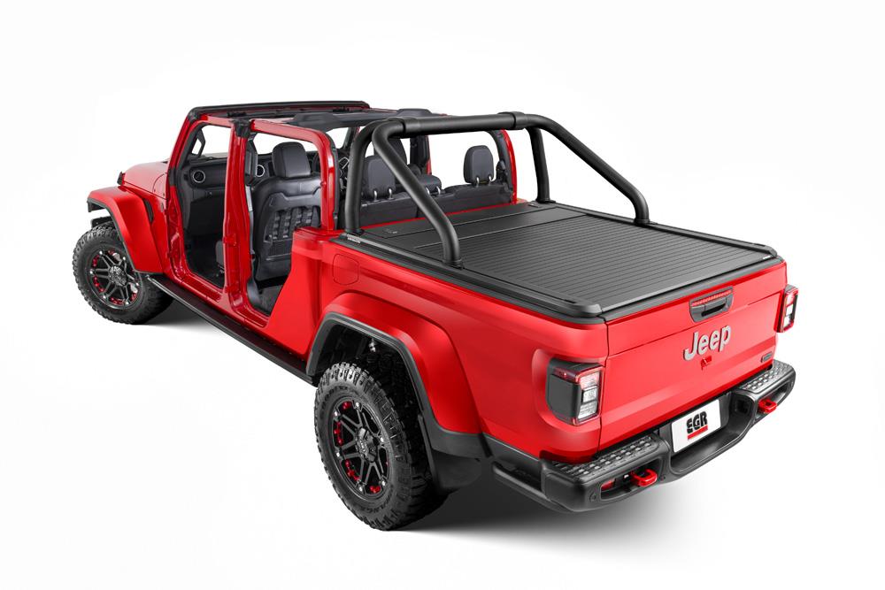 Roll Bar Noir Pour Egr Rolltrac Jeep Gladiator 2021+