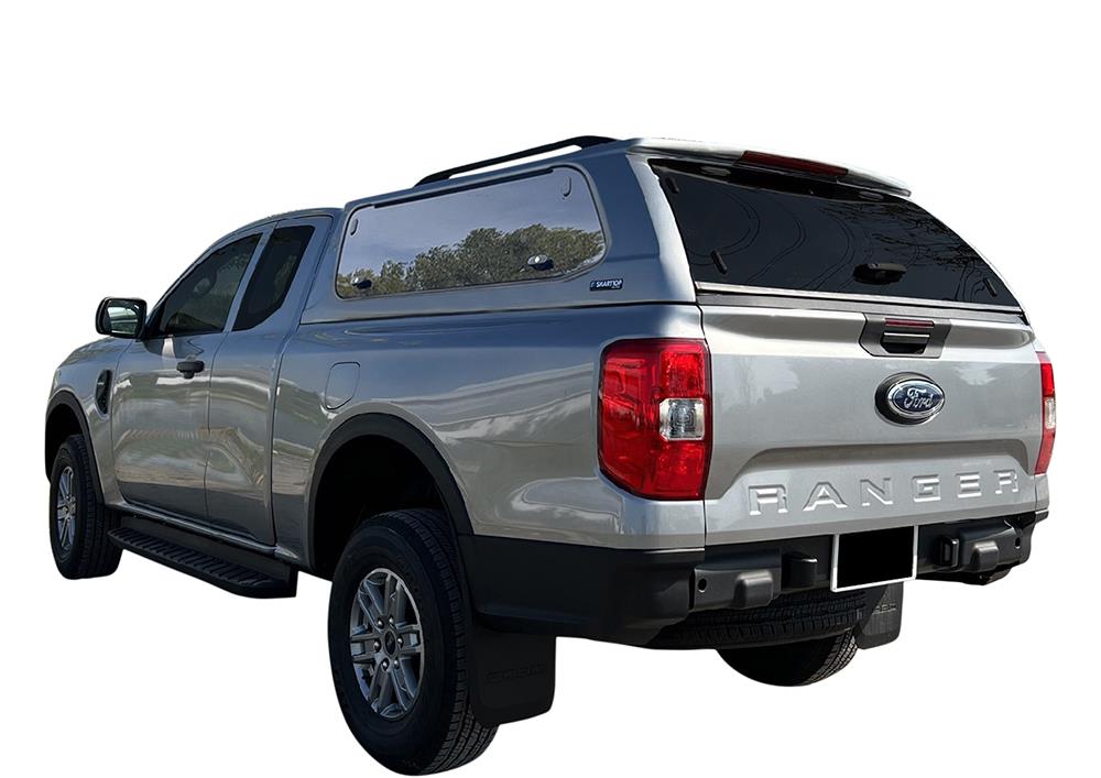 Hard Top Sline Sv Ford Ranger 2023+ Double Cab Vitres Laterales Papillons Noir Shadow Pnz8T