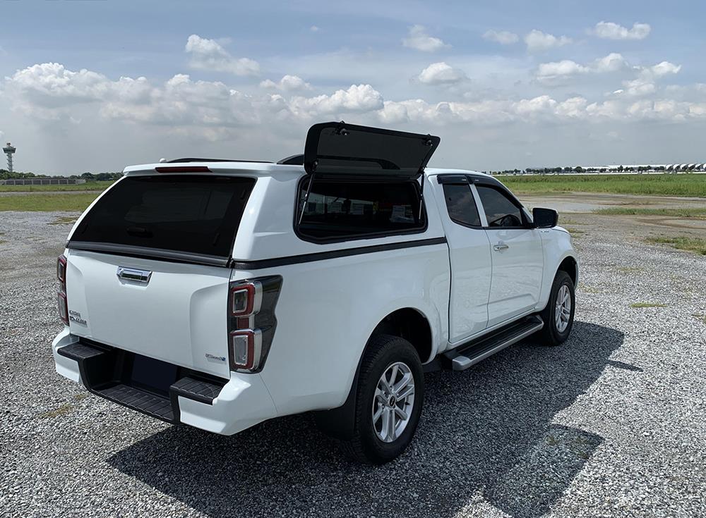 Hard Top Sline Isuzu Dmax 20+ Space Cab Vitres Laterales Papillons Blanc 531