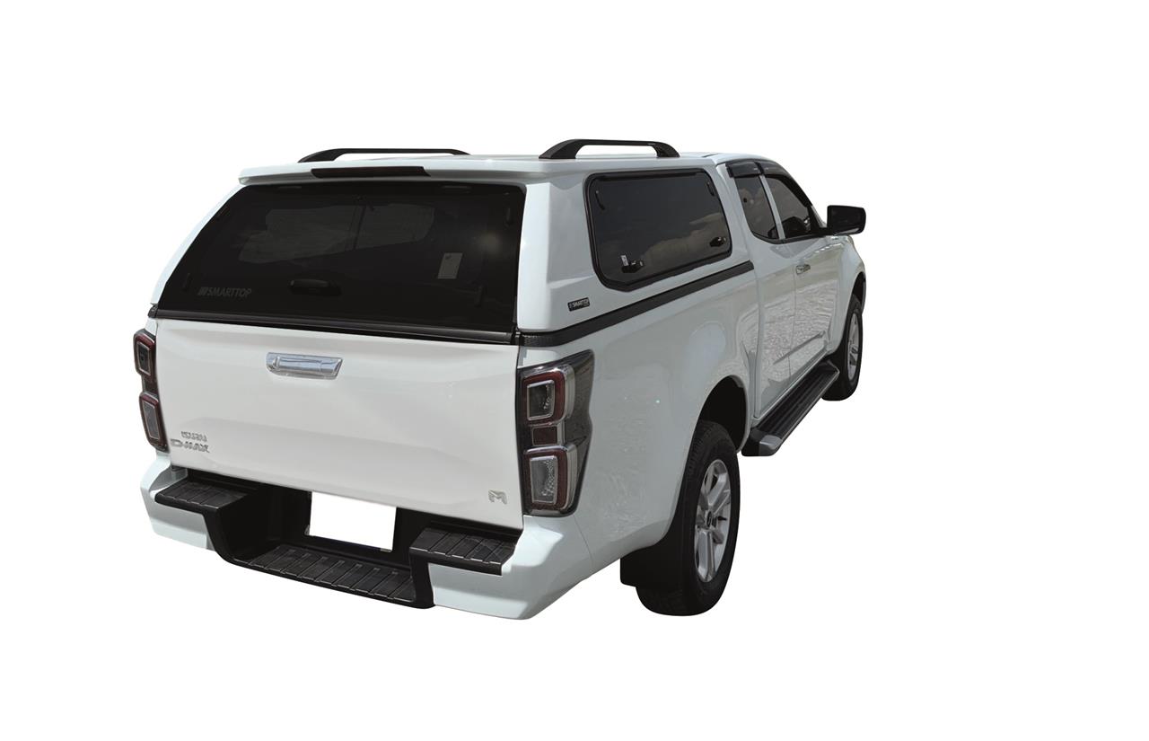 Hard Top Sline Isuzu Dmax 2024+ Crew Cabine Vitres Papillons Gris 588