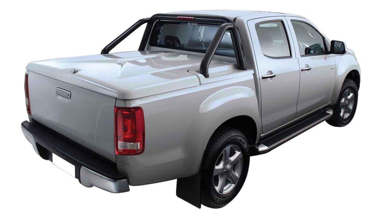 Tonneau Cover Pf Abs3 Volkswagen Amarok Dc Non Peint+ Rlb Thermolaque