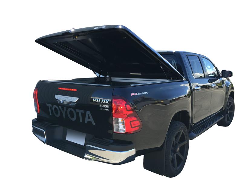 Tonneau Cover Pf Abs Toyota Hilux 2016+ Double Cab Non Peint