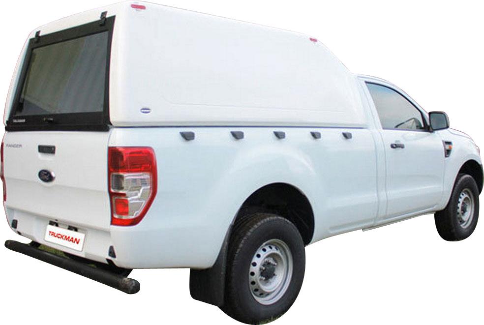 Hard Top Toit Haut Utilitaire Ford Ranger 2012+ Single Cab Sans Ouvertures Laterales