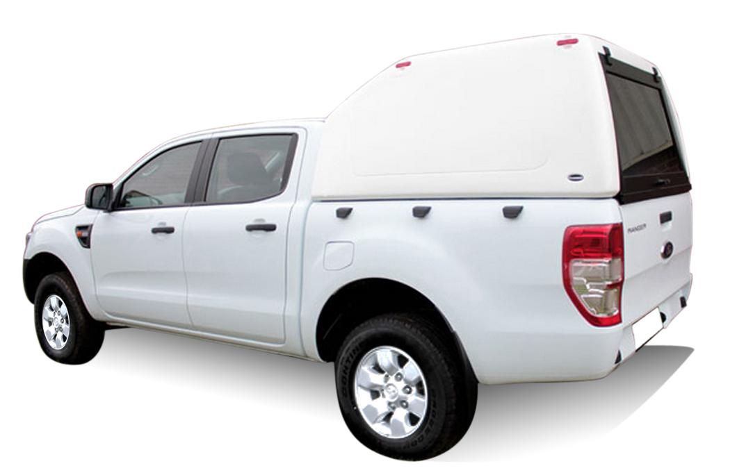 Hard Top Toit Haut Utilitaire Ford Ranger 2012+ Dc Ss Ouvertures Laterales