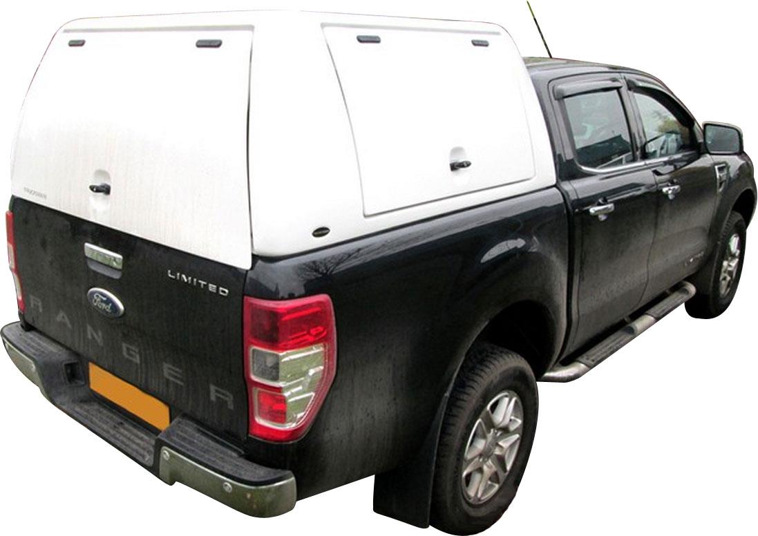 Hard Top Toit Haut Utilitaire Ford Ranger 2012+ Dc Avec Ouvertures Laterales