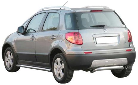 Tube Bas De Caisse Inox Ø63 Fiat Sedici 2006+