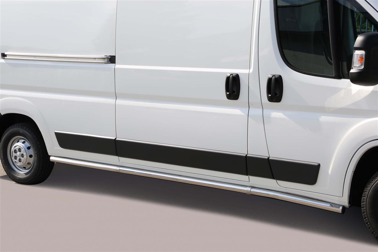 Tube Bas De Caisse Inox Ø 63 Fiat Ducato Version Longue L3 2014+